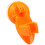 3Pcs Suction Shower Head Holder Orange Wall Mount for Bathroom 1