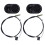 4Sets Black Steel Settee Recliner Pull Handle Replacement Kit 11
