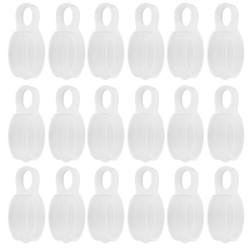 100Pcs Plastic Windproof Clothes Clips for Home Laundry Hanging Hooks