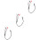 6Sets Microphone Pickup with White and Red Connectors for Audio Use 4