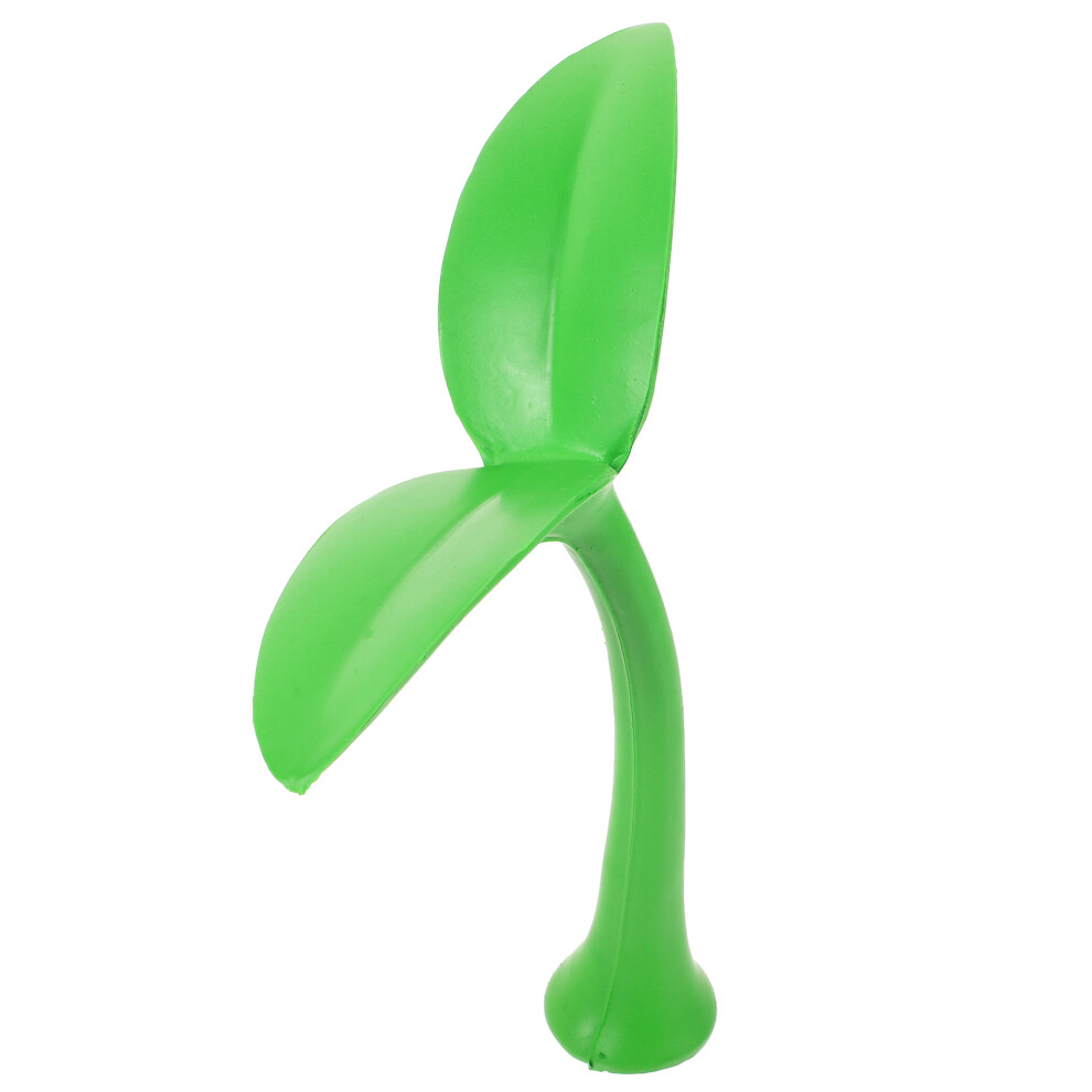 3Pcs 3D Foam Car Decals Sprout Stickers For Hood Roof Bumper Green 3631253736452