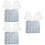 3Sets Durable White Silicone Guitar Pick Storage Box and Craft Mold 9