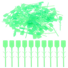400Pcs Fire Extinguisher Safety Tags Green Plastic Tamper Seal Locks
