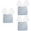 3Sets Durable White Silicone Guitar Pick Storage Box and Craft Mold 8