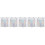 5Pcs Breathable Silver Window Shades with Suction Cup for Room Use 8