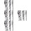 4 Sets Diy Wrapping Ribbon Cow Print Decorations Bow Packing Webbing 7