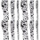 4 Sets Diy Wrapping Ribbon Cow Print Decorations Bow Packing Webbing 5