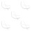 15Pcs Sealer Machine Accessories White Foam Strips for Replacement Use 5