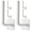 12 Pcs Hat Rack For Wall Adhesive Hat Hooks No Drilling 1