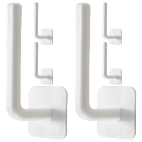 12 Pcs Hat Rack For Wall Adhesive Hat Hooks No Drilling