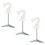 12Pcs Sturdy White Metal Ceiling Hooks Foldable Wall Mounted Hangers 1