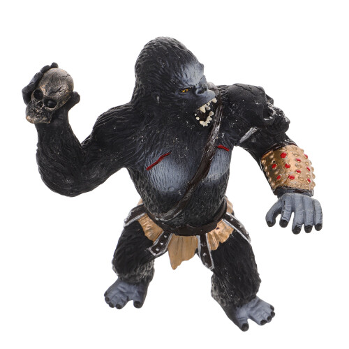 3Pcs Realistic Plastic Gorilla Figurines Wildlife Education Playset