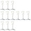 12Pcs Sturdy White Metal Ceiling Hooks Foldable Wall Mounted Hangers 7