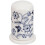 5Pcs Ceramic Toothpick Box Blue Organizer with Flower Design 2