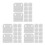 60 Pcs Plastic Playpen Stabilizer With Adhesive Pads 6