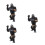 3Pcs Realistic Plastic Gorilla Figurines Wildlife Education Playset 8
