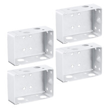 8Pièces Fixations Tringle Usage