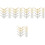 300 Pcs Lace Right Angle Iron Protection Cap 4