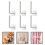 12 Pcs Hat Rack For Wall Adhesive Hat Hooks No Drilling 11