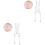2Pcs Silver Decorative Bra Straps Rhinestone Double Chain for Bras 2
