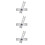 Adjustable Drill Bits Plastic Silver For Professional Use 3set 8