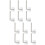 12 Pcs Hat Rack For Wall Adhesive Hat Hooks No Drilling 9