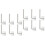 12 Pcs Hat Rack For Wall Adhesive Hat Hooks No Drilling 6