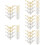 300 Pcs Lace Right Angle Iron Protection Cap 9