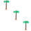 3Pcs PVC Inflatable Tree Toy Party Ornament Decor 11