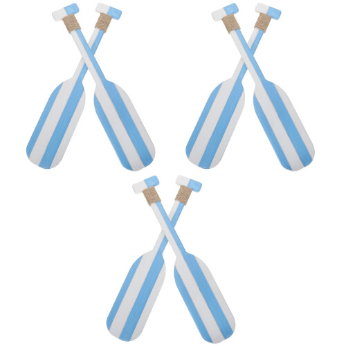 3 Count Beach House Decor Wall Decoration Paddle Hotel Sailing 2