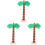 3Pcs PVC Inflatable Tree Toy Party Ornament Decor 4
