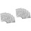 200 Pcs Shielding Chip Bag Anti-Static Chip Bag Mainboard Bag 4