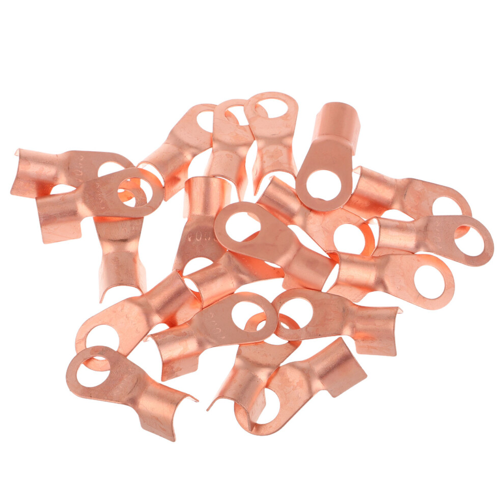 60Pcs Iron Welding Wire Tail Clamp Golden For Professional Repair 3631372221143