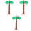 3Pcs PVC Inflatable Tree Toy Party Ornament Decor 5