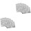 200 Pcs Shielding Chip Bag Anti-Static Chip Bag Mainboard Bag 3