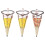 6Pcs Golden Artificial Flower Basket Elegant Wall Decoration 1