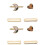 8 Pcs Strap Accessories Ornament Watch Alloy 5