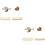 8 Pcs Strap Accessories Ornament Watch Alloy 6