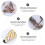 6Pcs Golden Artificial Flower Basket Elegant Wall Decoration 7