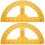 2Pcs Handheld Yellow Wooden Protractor Large Angle Measuring Tool 6