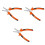 3 Pack Terminal Insulation Crimping Clamp Home Wiring Tool 3