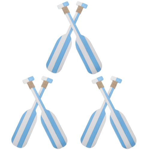 3 Count Beach House Decor Wall Decoration Paddle Hotel Sailing 1