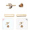 8 Pcs Strap Accessories Ornament Watch Alloy 10