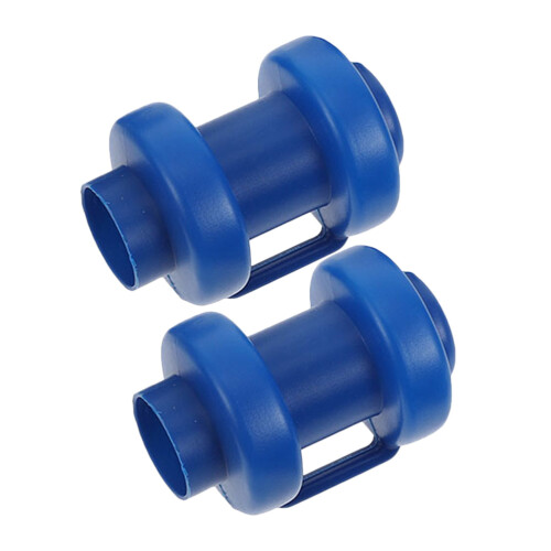 4Pcs Blue Plastic Trampoline Pole Caps for Protective Replacement 1