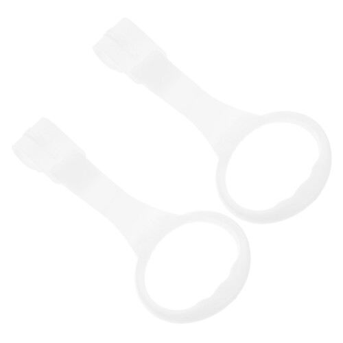 10Pcs White Training Pull Up Rings for Playpen Lightweight 1