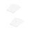 2 Pcs Laser- Plastic Board Keychain Hanging Template Acrylic Diy 7