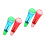 4Pcs Plastic Fake Echo Microphone Props Multicolor Pretend Play Toy 7