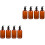 8Pièces Flacons Pression Cosmétiques Robust Light Brown Pour Voyage 3