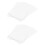 2 Pcs Laser- Plastic Board Keychain Hanging Template Acrylic Diy 5