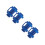 4Pcs Blue Plastic Trampoline Pole Caps for Protective Replacement 5